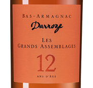 Арманьяк в подарочной упаковке Les Grands Assemblages 12 Ans d'Age Bas-Armagnac