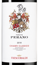 Вино Tenuta Perano Chianti Classico, (125347), красное сухое, 2018 г., 0.75 л, Тенута Перано Кьянти Классико цена 3990 рублей