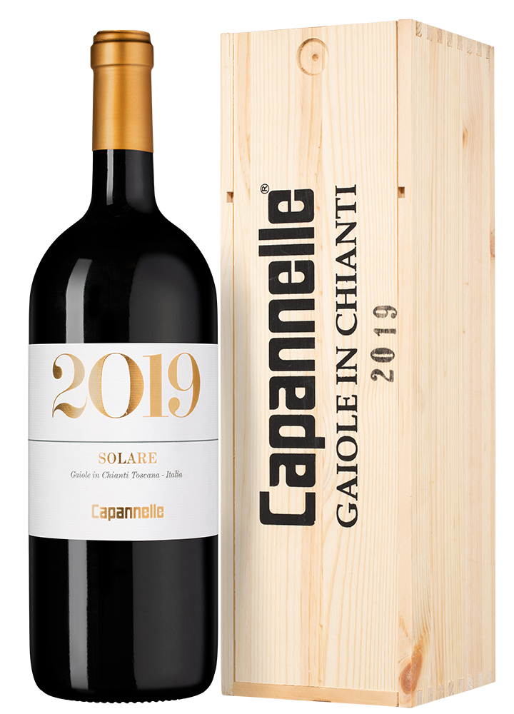 Вино Solare в подарочной упаковке, Capannelle, 2019, 1.5л, (152701), Италия, Тоскана, красное, сухое, 1.5 л, Соларе, цена 29990 рублей