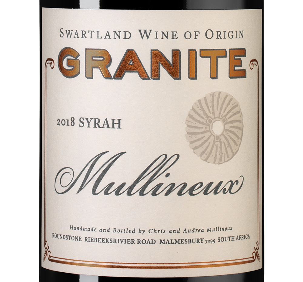 Вино Granite Syrah, Mullineux & Leeu, 2018, (127698), Южная Африка, Свортленд, красное, сухое, 0.75 л, Гранит Сира, цена 27490 рублей