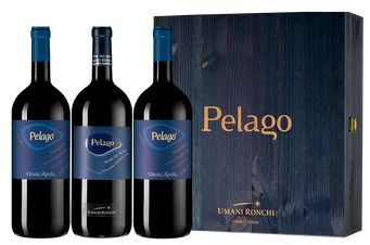Вино Набор Umani Ronchi Pelago 1996, 2000, 2003, (103155), gift box в подарочной упаковке, 1.5 л, Набор вин Умани Ронки: Пелаго 1996, 2000, 2003 цена 109010 рублей