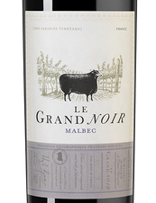 Вино Le Grand Noir Malbec, (144729), красное полусухое, 2022 г., 0.75 л, Ле Гран Нуар Мальбек цена 1590 рублей