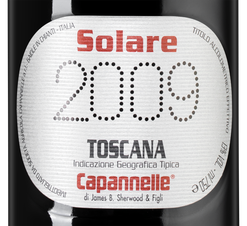 Вино Solare, (131212), красное сухое, 2009 г., 0.75 л, Соларе цена 9990 рублей