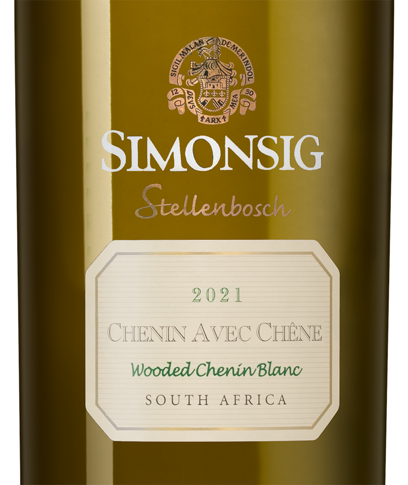 Вино Chenin Avec Chene, Simonsig, 2021, (142649), Южная Африка, Стелленбош, белое, сухое, 0.75 л, Шенен Авек Шен, цена 5990 рублей