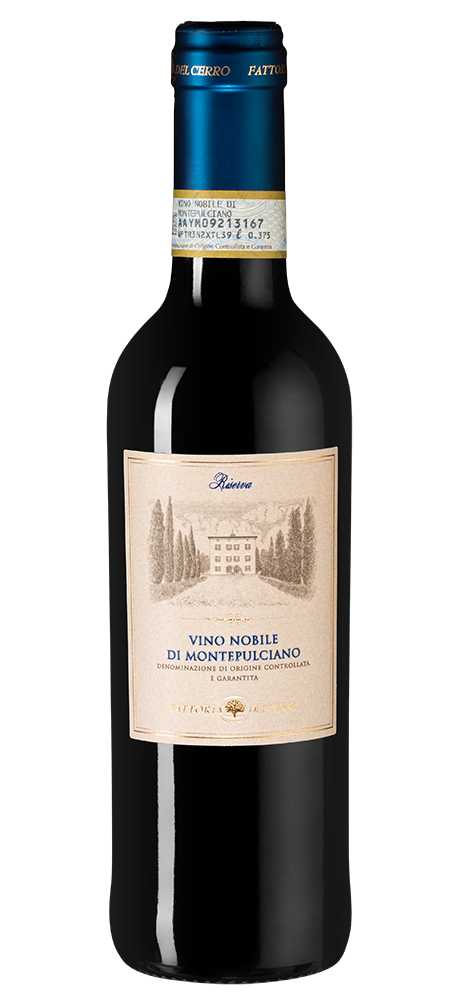 Вино Vino Nobile di Montepulciano, Fattoria del Cerro, 2018, 0.375л, (147560), Италия, Тоскана, красное, сухое, 0.375 л, Вино Нобиле ди Монтепульчано, цена 4290 рублей