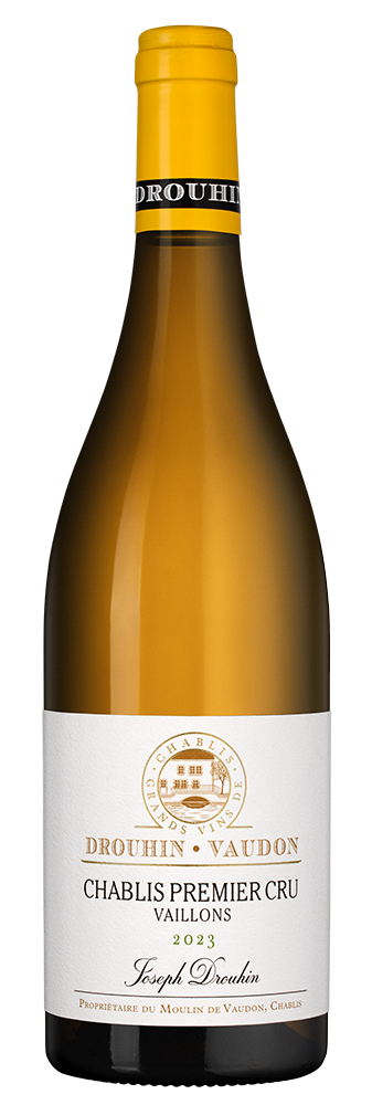 Вино Chablis Premier Cru Vaillons, Joseph Drouhin, 2023, (155419), Франция, Бургундия, белое, сухое, 0.75 л, Шабли Премье Крю Вайон, цена 14990 рублей
