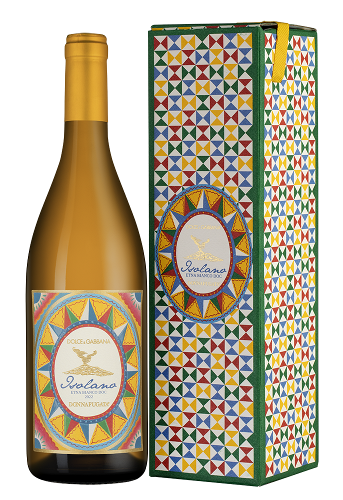 Вино Dolce&Gabbana Isolano в подарочной упаковке, Donnafugata, 2022, (152852), Италия, Сицилия, белое, сухое, 0.75 л, Изолано, цена 9990 рублей