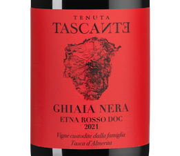 Вино Tenuta Tascante Ghiaia Nera, (144524), красное сухое, 2021 г., 0.75 л, Тенута Тасканте Гьяя Нера цена 4290 рублей