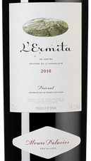 Вино L'Ermita Velles Vinyes, (109242), красное сухое, 2016 г., 0.75 л, Л`Эрмита Веллес Виньес цена 219990 рублей