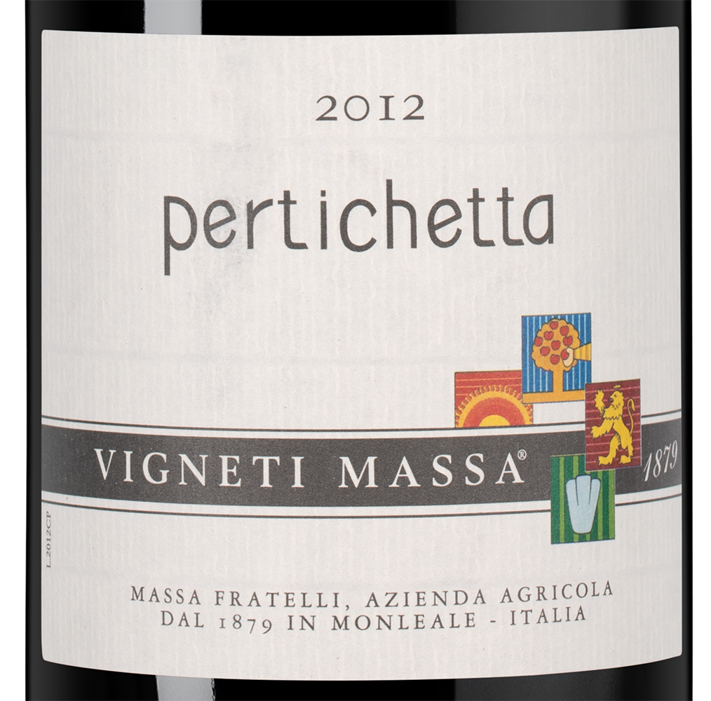 Вино Pertichetta, Vigneti Massa, 2012, (138095), Италия, Пьемонт, красное, сухое, 0.75 л, Пертикетта, цена 9990 рублей