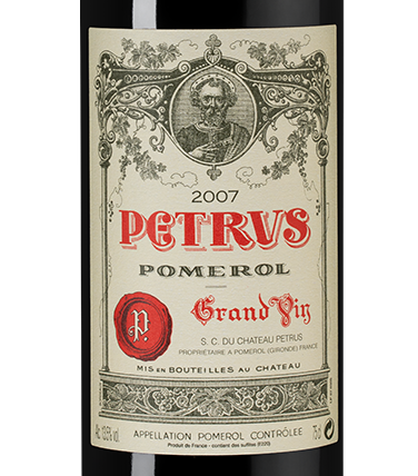 Вино Petrus, 2007, (154430), Франция, Бордо, красное, сухое, 0.75 л, Петрюс, цена 1099990 рублей