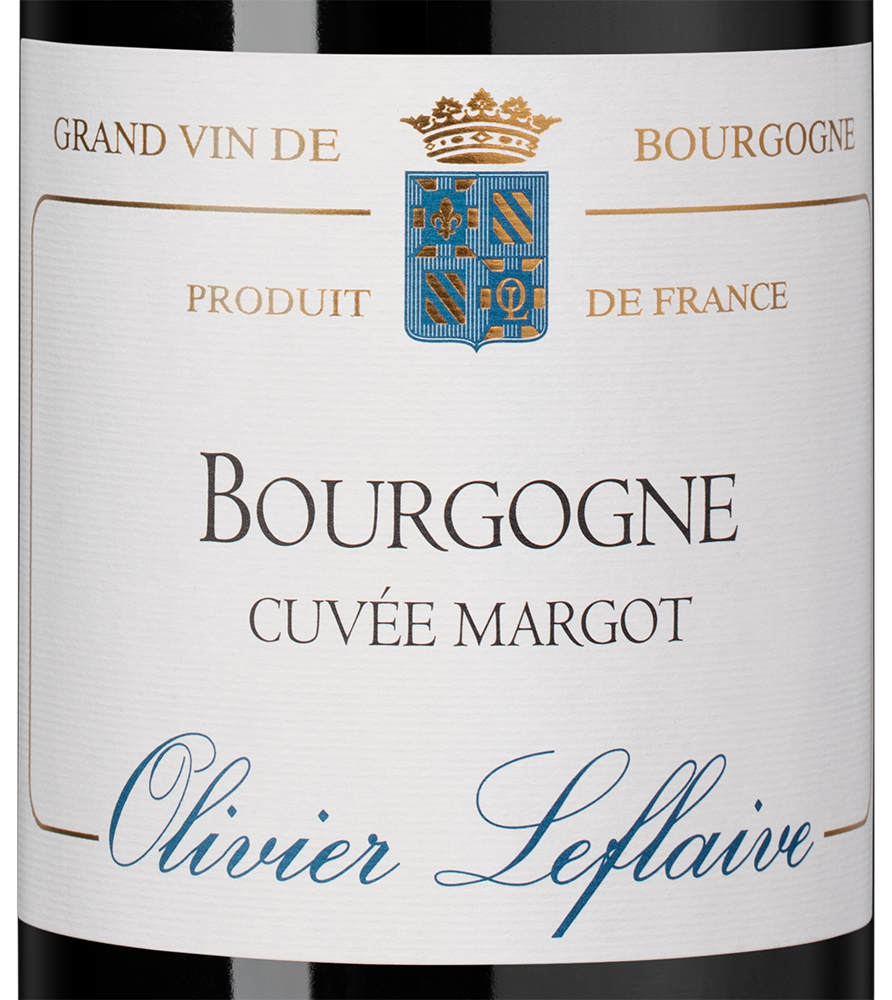 Вино Bourgogne Cuvee Margot, Olivier Leflaive Freres, 2022, (150044), Франция, Бургундия, красное, сухое, 0.75 л, Бургонь Кюве Марго, цена 12490 рублей