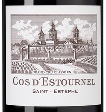 Вино Chateau Cos d'Estournel Rouge (Saint-Estephe), (150653), красное сухое, 1984, 0.75 л, Шато Кос д'Эстурнель Руж цена 114990 рублей