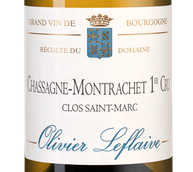 Вино Chassagne-Montrachet 1-er Cru AOC Chassagne-Montrachet Premier Cru Clos Saint Marc