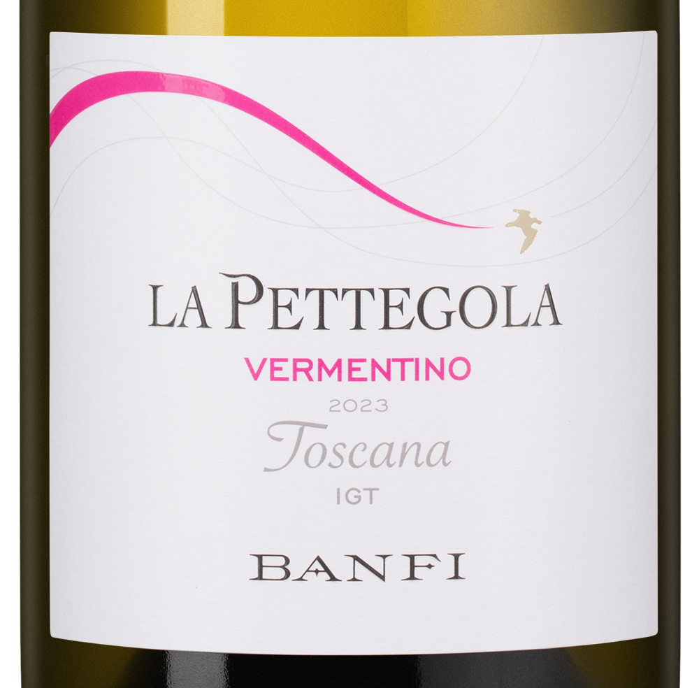 Вино La Pettegola, Banfi, 2023, (150237), Италия, Тоскана, белое, полусухое, 0.75 л, Ла Петтегола, цена 3790 рублей