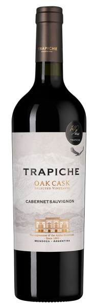 Вино Cabernet Sauvignon Oak Cask, Trapiche, 2025