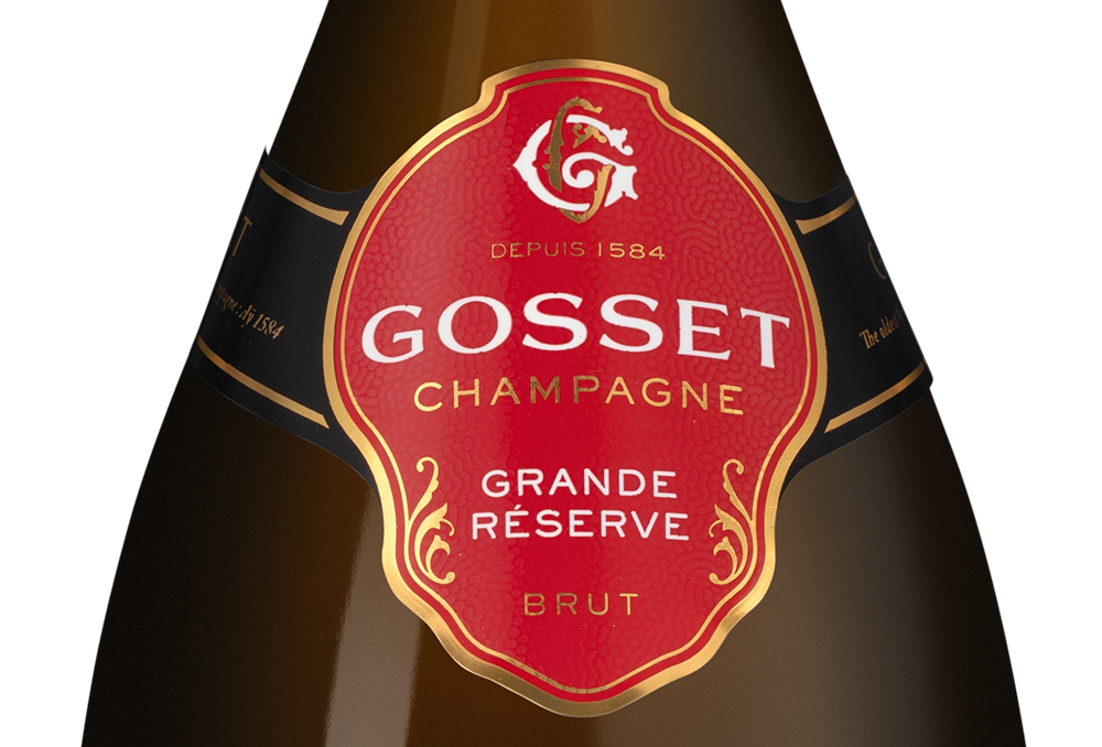 Шампанское Gosset Grande Reserve Brut, (152663), Франция, Шампань, белое, экстра брют, 0.75 л, Гранд Резерв Брют, цена 16490 рублей
