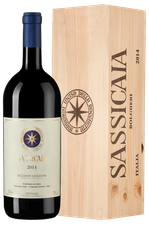 Вино Sassicaia, (132144), красное сухое, 2014 г., 1.5 л, Сассикайя цена 324990 рублей