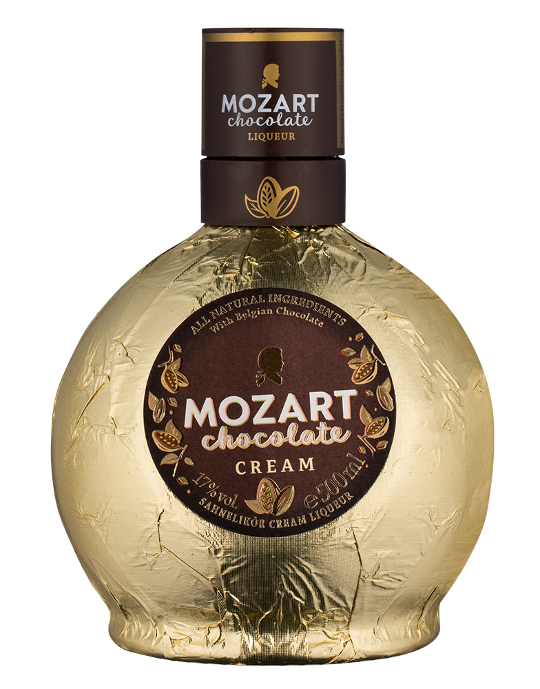 Ликер Mozart Chocolate cream, 0.5л, (146551), Австрия, 0.5 л, Моцарт шоколадный ликер, цена 1590 рублей