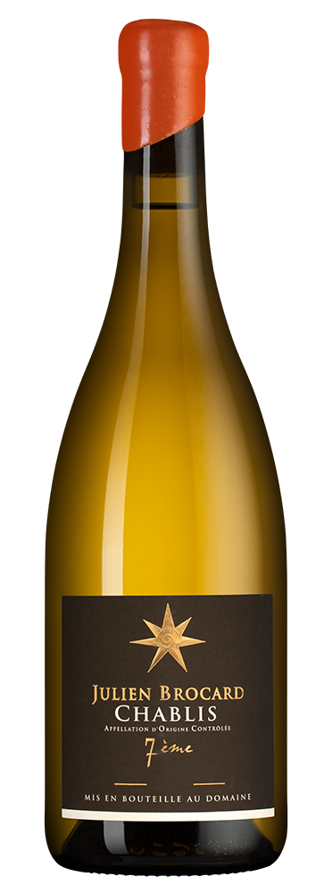 Вино Chablis 7eme, Julien Brocard, 2020, (134225), Франция, Бургундия, белое, сухое, 0.75 л, Шабли Сетьем, цена 11490 рублей