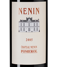 Вино Chateau Nenin, (119982),  цена 15990 рублей