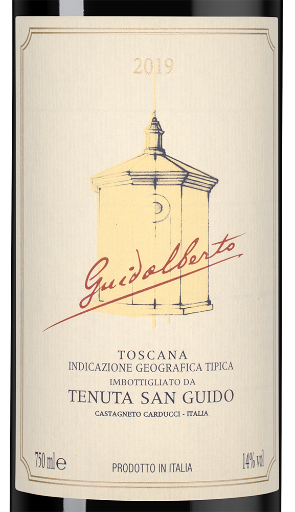 Вино Guidalberto, Tenuta San Guido, 2019, (132155), Италия, Тоскана, красное, сухое, 0.75 л, Гуидальберто, цена 14990 рублей