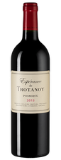 Вино Esperance de Trotanoy (Pomerol), (113306), красное сухое, 2015 г., 0.75 л, Эсперанс де Тротануа цена 21100 рублей
