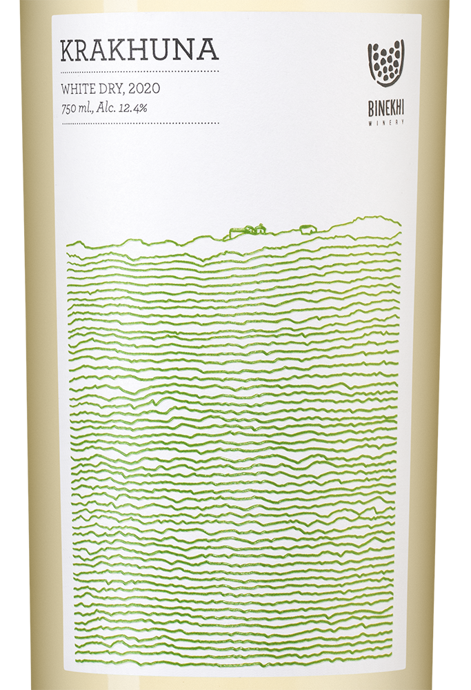 Вино Krakhuna, Binekhi, 2020, (137591), Грузия, Имеретия, белое, сухое, 0.75 л, Крахуна, цена 2490 рублей