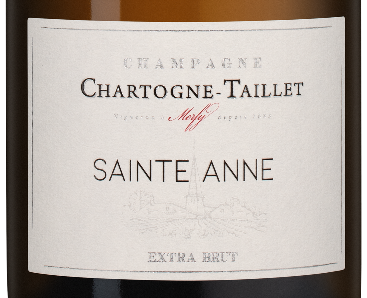 Шампанское Sainte Anne Brut, Chartogne-Taillet, (154967), Франция, Шампань, белое, экстра брют, 0.75 л, Сент Анн Брют, цена 13990 рублей