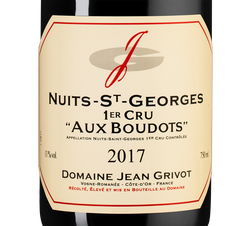 Вино Nuits-Saint-Georges Premier Cru Aux Boudots, (136482), красное сухое, 2017 г., 0.75 л, Нюи-Сен-Жорж Премье Крю О Будо цена 51050 рублей