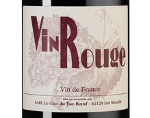 Органическое вино Vin Rouge