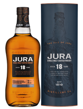 Виски Jura Aged 18 Years в подарочной упаковке, (112124), gift box в подарочной упаковке, Односолодовый 18 лет, Шотландия, 0.7 л, Джура Эйджд 18 Еарс цена 15990 рублей