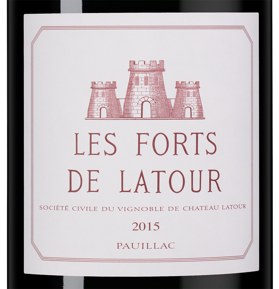Вино Les Forts de Latour (Pauillac), Chateau Latour, 2015, 1.5л, (151610), Франция, Бордо, красное, сухое, 1.5 л, Ле Фор де Латур, цена 182990 рублей