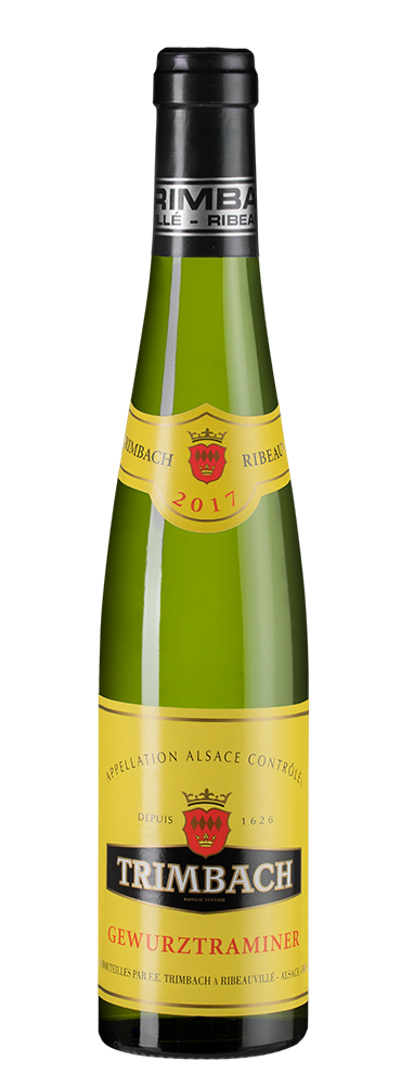 Вино Gewurztraminer, Trimbach, 2017, 0.375л, (133102), Франция, Эльзас, белое, полусухое, 0.375 л, Гевюрцтраминер, цена 4140 рублей