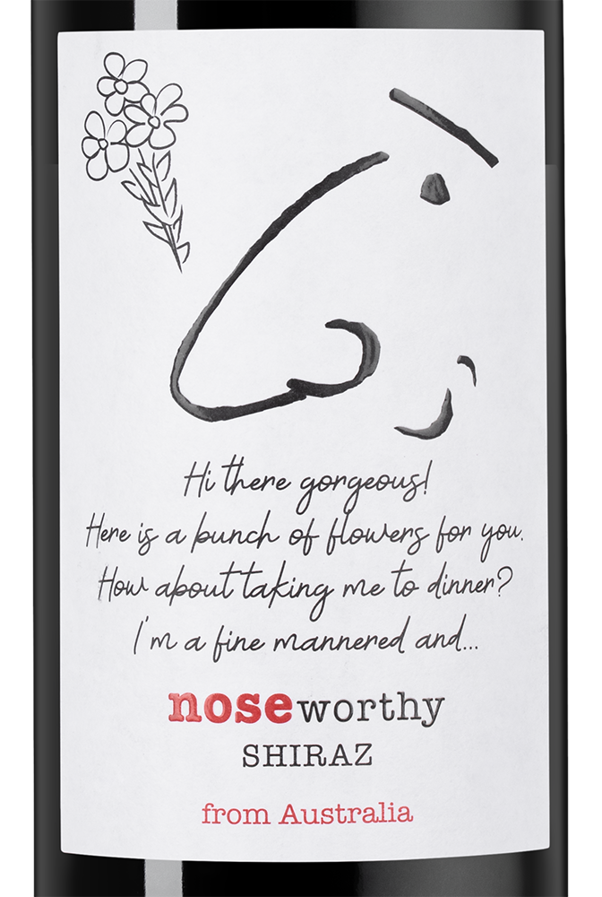 Вино Noseworthy Shiraz, Austwine Exports, 2022, (148798), Австралия, Юго-Восточная Австралия, красное, полусухое, 0.75 л, Ноузворси Шираз, цена 1890 рублей