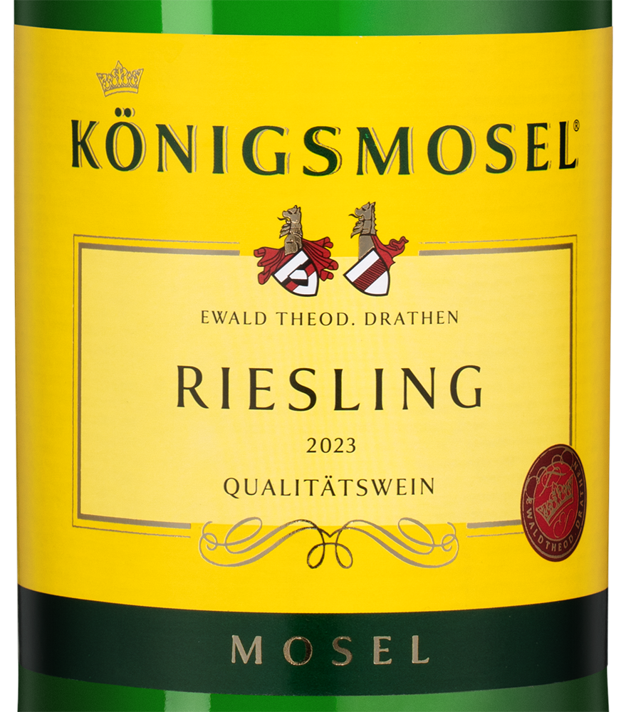 Вино Riesling Konigsmosel, GCF, 2023, (148652), Германия, Мозель, белое, полусладкое, 0.75 л, Рислинг Кёнигсмозель, цена 2240 рублей