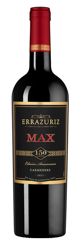 Вино Max Reserva Carmenere, Errazuriz, 2022, (147085), Чили, Аконкагуа, красное, сухое, 0.75 л, Макс Ресерва Карменер, цена 2653 рублей