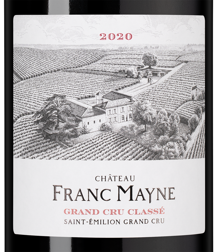 Вино Saint– Emilion Chateau Franc Mayne, 2020, 1.5л, (154408), Франция, Бордо, красное, сухое, 1.5 л, Шато Фран Мэн, цена 29990 рублей