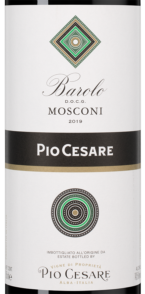 Вино Barolo Mosconi, Pio Cesare, 2019, (143801), Италия, Пьемонт, красное, сухое, 0.75 л, Бароло Москони, цена 41490 рублей