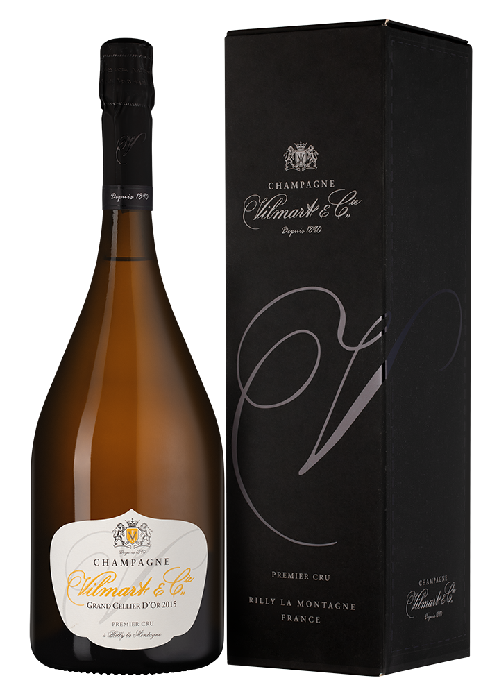 Шампанское Grand Cellier d`Or в подарочной упаковке, Vilmart & Cie, 2015, 1.5л, (142384), Франция, Шампань, белое, брют, 1.5 л, Гран Селье д`Ор, цена 67490 рублей