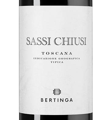 Вино Sassi Chiusi, Bertinga, 2015, (145965), Италия, Тоскана, красное, сухое, 0.75 л, Сасси Кьюзи, цена 5990 рублей