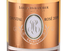 Розовое игристое вино и шампанское Louis Roederer Cristal Rose в подарочной упаковке