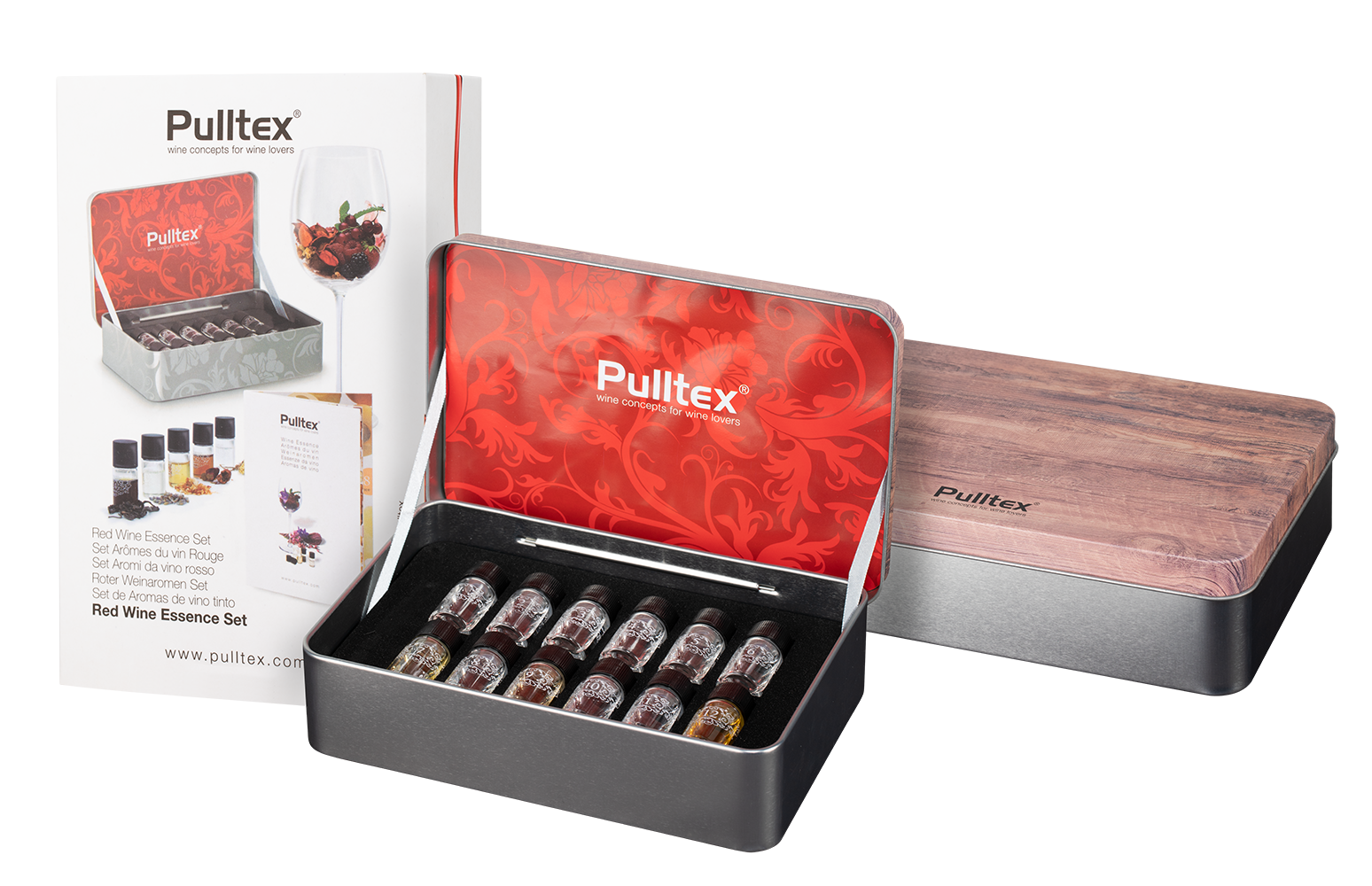 Коллекция ароматов "Нос вина: красные вина", Pulltex, (145656), Испания, стекло/пластик, Нос вина. Коллекция ароматов красных вин, набор (12 шт.), цена 10490 рублей