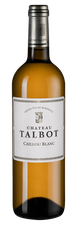 Вино Caillou Blanc du Chateau Talbot, (94880), белое сухое, 2017 г., 0.75 л, Кайю Блан дю Шато Тальбо цена 9490 рублей