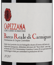 Вино Barco Reale di Carmignano, (140529), красное сухое, 2020 г., 0.75 л, Барко Реале ди Карминьяно цена 4290 рублей