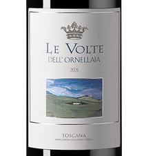 Вино Le Volte dell'Ornellaia, (143635), красное сухое, 2021 г., 0.75 л, Ле Вольте дель Орнеллайя цена 5990 рублей