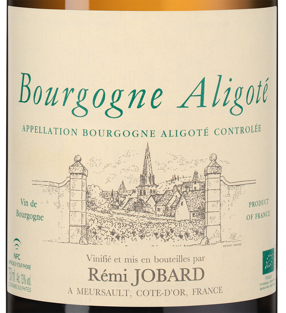Вино Bourgogne Aligote, Remi Jobard, 2021, (148744), Франция, Бургундия, белое, сухое, 0.75 л, Бургонь Алиготе, цена 11490 рублей