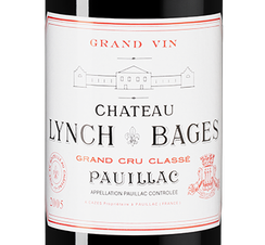 Вино Chateau Lynch-Bages, (108356), красное сухое, 2005 г., 0.75 л, Шато Линч-Баж цена 57490 рублей
