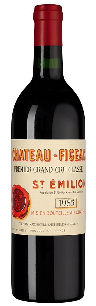 Вино Chateau Figeac (Saint-Emilion), 1985, (155451), Франция, Бордо, красное, сухое, 0.75 л, Шато Фижак, цена 97490 рублей