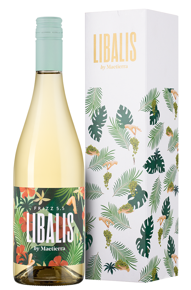 Вино Libalis Frizz в подарочной упаковке, Maetierra, (141065), Испания, Риоха, сладкое, 0.75 л, Либалис Фриз, цена 2490 рублей